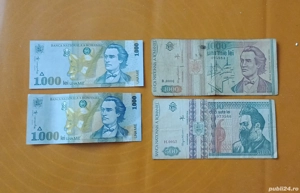 4 bancnote românești 
