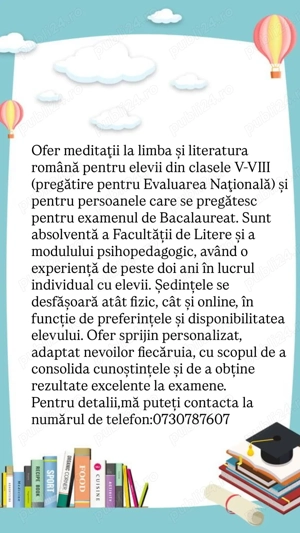 Meditații limba și literatura română 