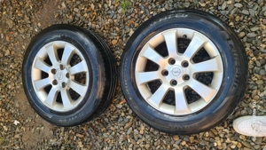 Vând set 4 jante Opel originale cu anvelope incluse  - imagine 5