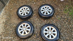 Vând set 4 jante Opel originale cu anvelope incluse 