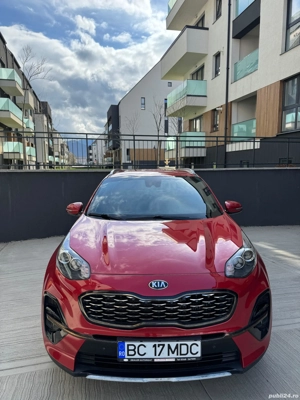Ofer spre vânzare Kia Sportage GT-Line, culoare roșie  4x4