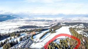 Teren de vânzare în Toplița pe strada Vilelor lângă pârtia de schi 