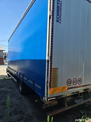 Volvo 18 T cu Lift, Man 12 tone prelată, Atego 818 Prelată  - imagine 6