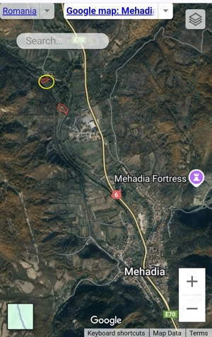 Vând teren  3 euro mp MEHADIA