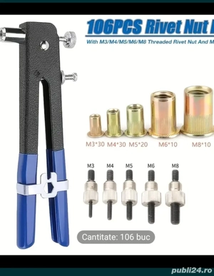 aparat pentru montaj nituri cu filet 