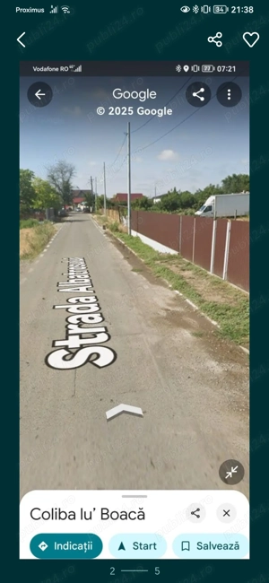 Vând teren intravilan în Tulucesti (740m2) - imagine 3