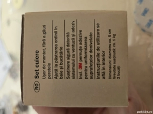 set 2 cuiere cu ventuza 