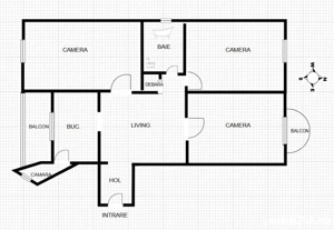 Proprietar Vand Apartament 4 camere 76mp in Marasti, 800m de Iulius M - imagine 8