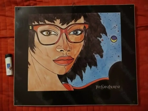 Poster, afiș, reclama Ives Saint Laurent I