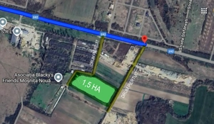 Teren industrial de inchiriat in Mosnita Noua