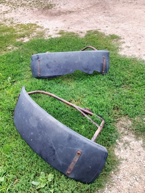 Schimb două roți Mitas 11,2 28 aproape noi doar cu alte roți mai late jantele sunt în stare perfecta - imagine 8