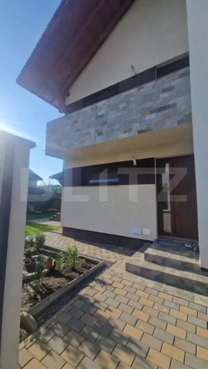 Casa moderna P+1 Lux , Izvor  individuala 5 camere plus pivnita , curte si anexe - imagine 9