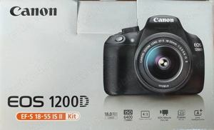 Aparat foto dSLR Canon 1200D, kit, nefolosit