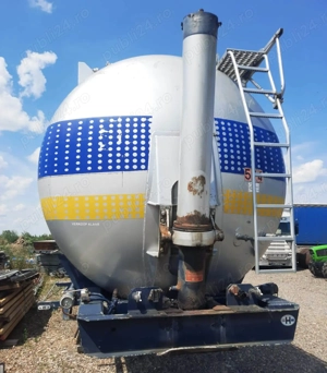 semiremorca Silo Feldbinder 58 m3, aluminiu - imagine 2