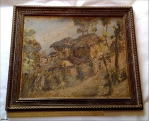 Leon Alexandru Biju - Grajduri la Singureni   Vlasca - 1937+ catalog GoldArt 2009