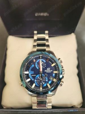 Ceas CASIO Edifice EQB-900 (5560) - Tough Solar, Bluetooth, cu cutie - imagine 2