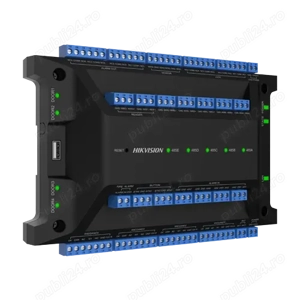 Controler acces control, 2 usi, extensibil pana la 126 usi, Wi-Fi, RS485, Wiegand   Hikvision DS-K27