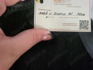 Coada din par natural 50 cm