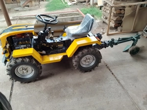 Vând Motocultor-Minitractor Progarden cu freză și plug  - imagine 5