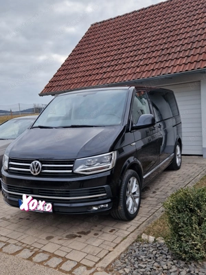 VW T6 MULTIVAN Highline 2.0l 204Ps  2 usi el. Softclose, piele, scaune cu memorie fata, carlig ,acc