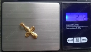 Pandantiv cruciuliță aur 18K, 2,12 grame - București