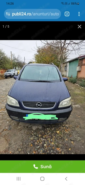 Vind Opel zafira 