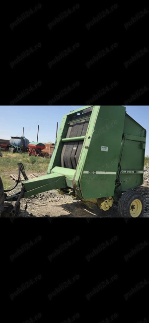 Balotiere   ,John Deere ,ambele cu 3600 E 