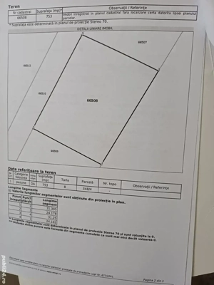 Teren Intravilan 750mp.Vladiceni.str.Visului.