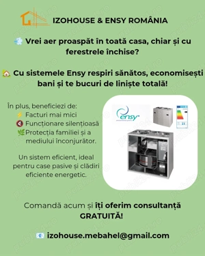 Aer curat, costuri reduse, eficiență maximă!