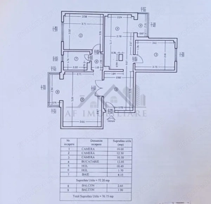 Apartament 3 camere Frumoasa - Poitiers - imagine 2