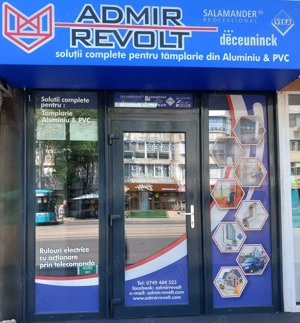 Ruloruri exterioare aluminiu actionate manual si rulouri electrice actionate prin telecomanda sau ap