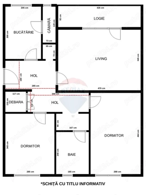 Apartament 3 camere de vanzare, 63mp, decomandat, boxa, Manastur Etaj 4 4 COMISION 0% - imagine 9