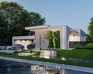 Arhitectura Moderna - Eleganta Pe un Singur Nivel - Luxury - imagine 3