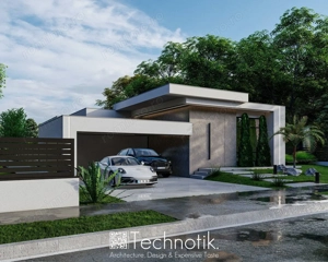 Arhitectura Moderna - Eleganta Pe un Singur Nivel - Luxury - imagine 5