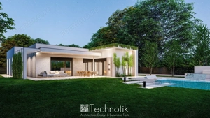 Arhitectura Moderna - Eleganta Pe un Singur Nivel - Luxury - imagine 12