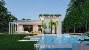 Arhitectura Moderna - Eleganta Pe un Singur Nivel - Luxury - imagine 14