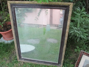 Oglinda  veche cu rama - imagine 2