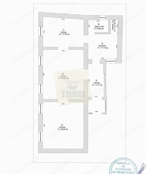 Apartament 3 camere loc parcare zona Piata Cibin - imagine 17