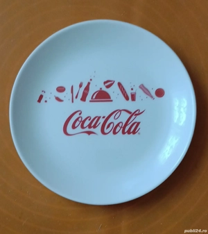 Farfurie Coca Cola din opal, noua