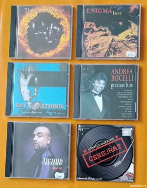 6 CD-uri audio cu muzică diversa 