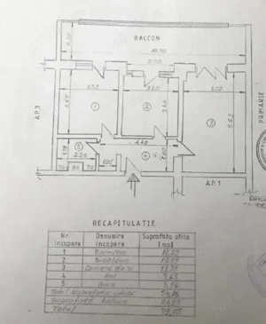 Vand apartament 2 camere  - imagine 6