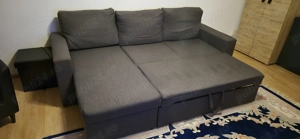 Colțar extensibil MARSLEV gri închis - imagine 4