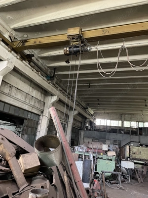 Pod rulant monogrinda cu electropalan 3,2 t x 10,5 m