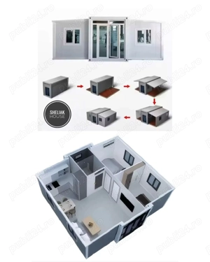 Casa modulara pliabila - 38mp de confort modern - tinny house - imagine 7