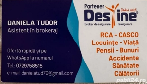 Agent asigurari Destine