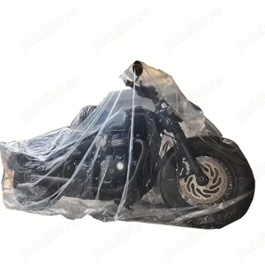 Prelata husa moto scuter bicicleta 250x120 cm impermeabila elastic la baza. Protejeaza impotriva soa