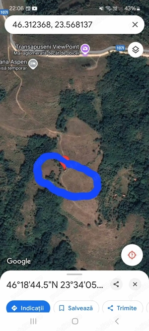 Vând teren extravilan și intravilan, Râmeț,Transapuseana - imagine 5