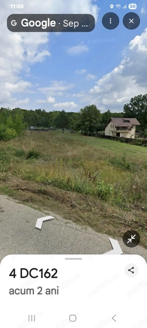 Vand teren intravilan, Babana, sat Ciobanesti, Ag, cu proiect de casa - imagine 2