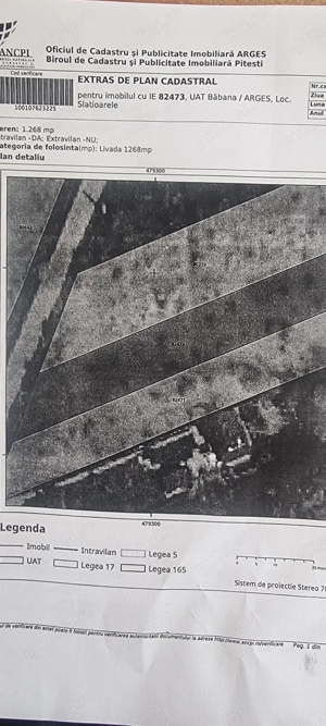 Vand teren intravilan, Babana, sat Ciobanesti, Ag, cu proiect de casa - imagine 4