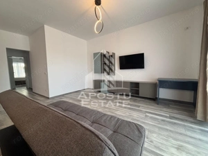 Apartament nou,2 camere si curte de 20 mp,mobilat Torontalului - imagine 2